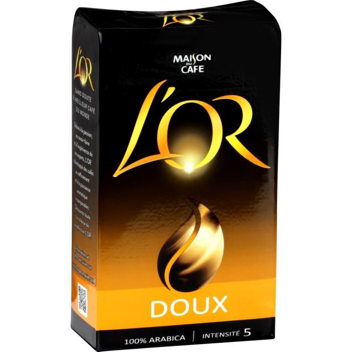 MAISON DU CAFE - CAFE MOULU L\'OR DOUX