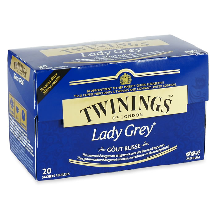 TWININGS - THE LADY GREY GOÛT RUSSE 20 sachets