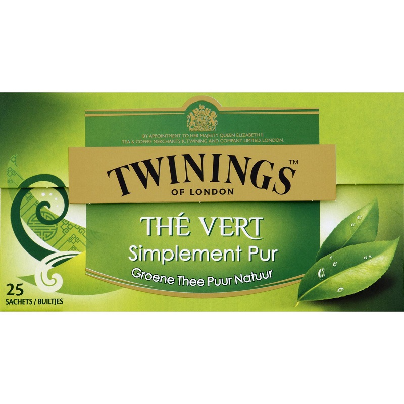 TWININGS - THE VERT SIMPLEMENT PUR 25 sachets