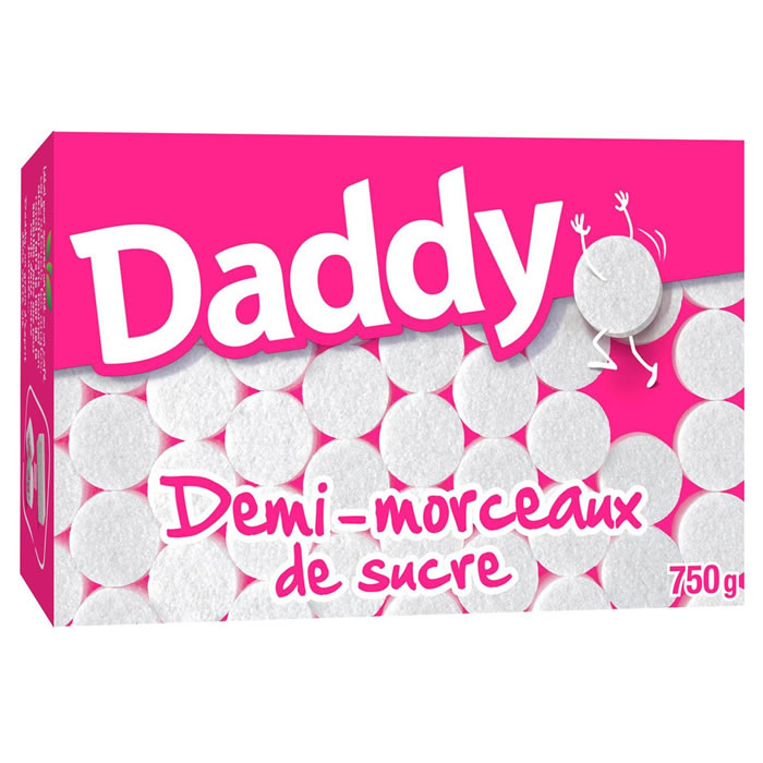 DADDY - SUCRE DEMI-MORCEAUX RONDS 750g