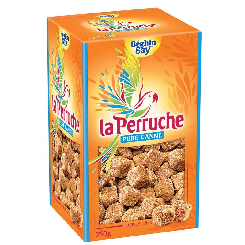 BEGHIN SAY - SUCRE MORCEAUX IRREGULIERS PURE CANNE LA PERRUCHE 750g