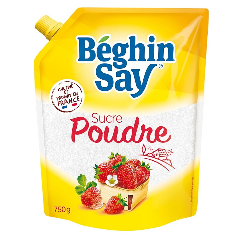 BEGHIN SAY - SUCRE EN POUDRE 750g