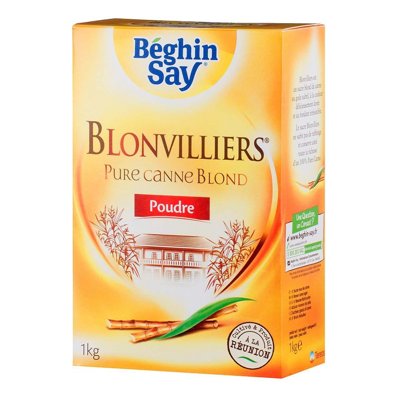 BEGHIN SAY - SUCRE ROUX EN POUDRE BLONVILLIERS 1kg