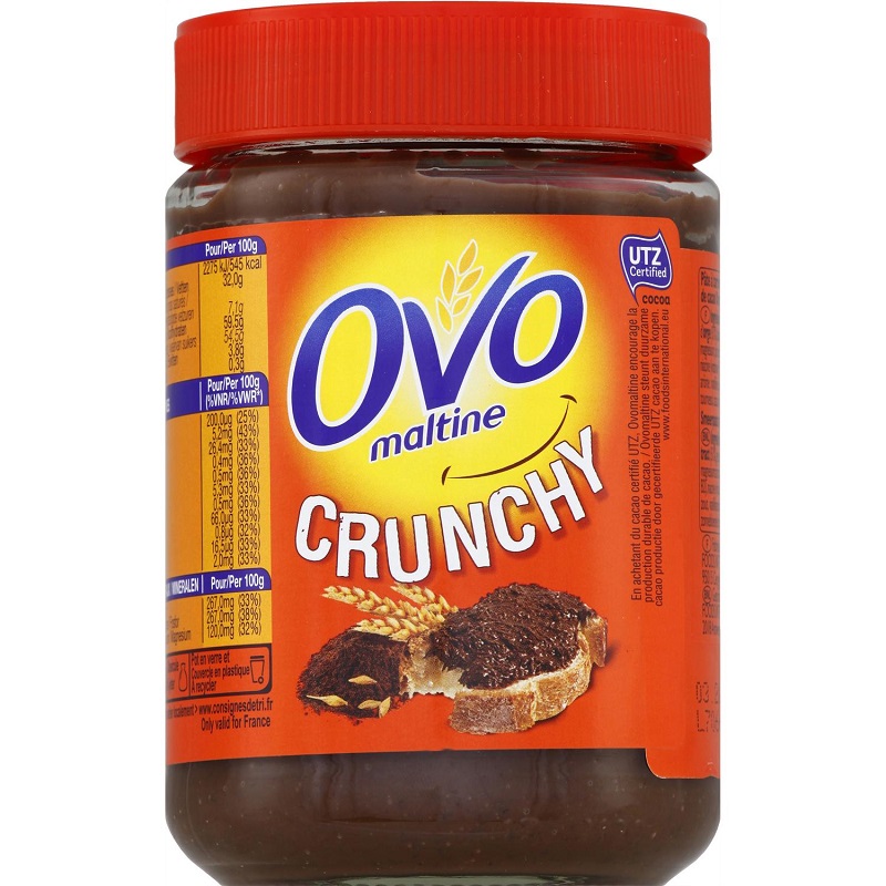 OVOMALTINE - PATE A TARTINER CRUNCHY 360g