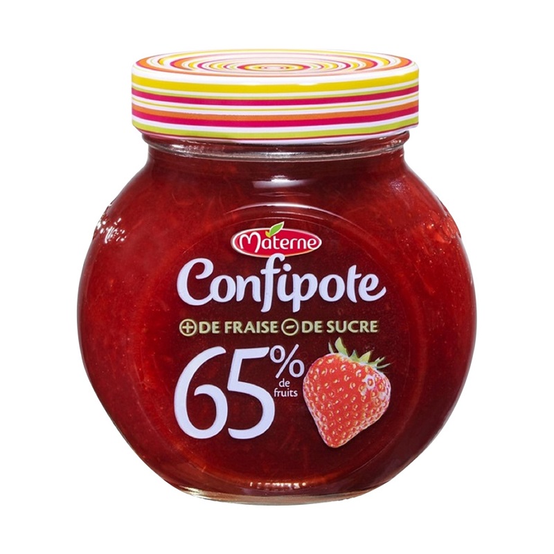 MATERNE - CONFITURE ALLEGEE FRAISES CONFIPOTE 350g