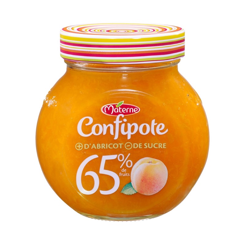 MATERNE - CONFITURE ALLEGEE ABRICOTS CONFIPOTE 350g