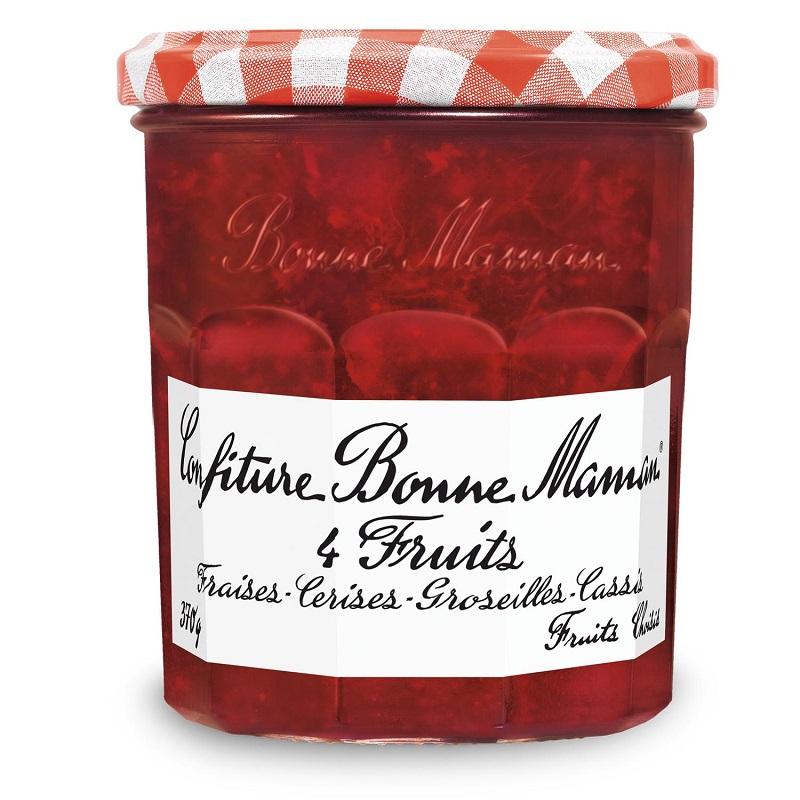 BONNE MAMAN - CONFITURE 4 FRUITS 370g