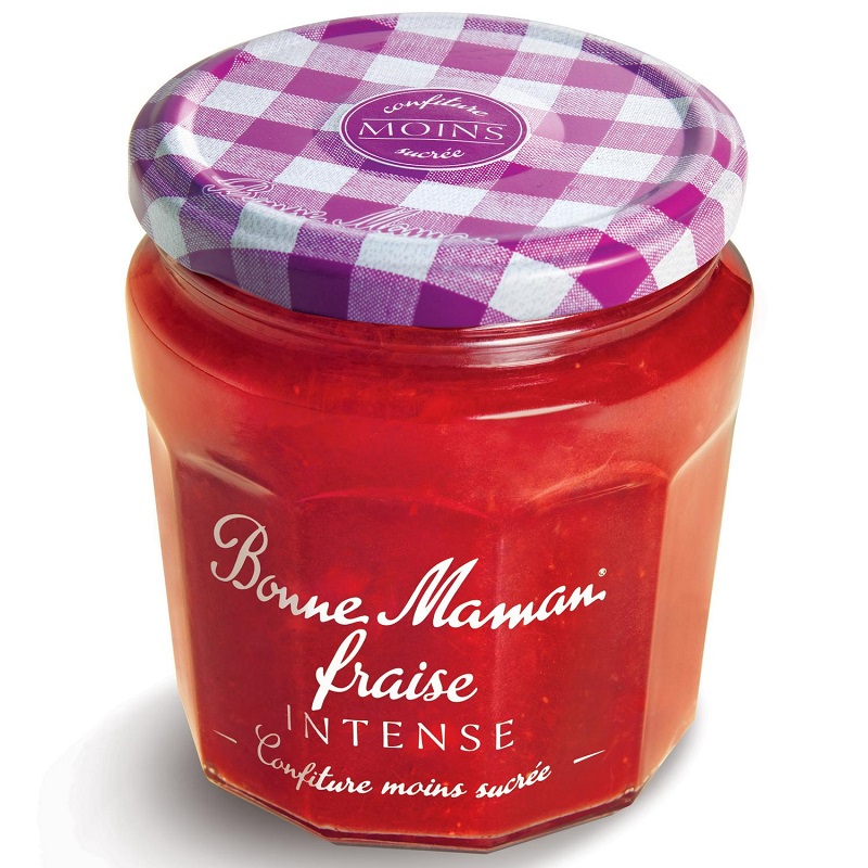 BONNE MAMAN - CONFITURE FRUITS INTENSES FRAISES 335g