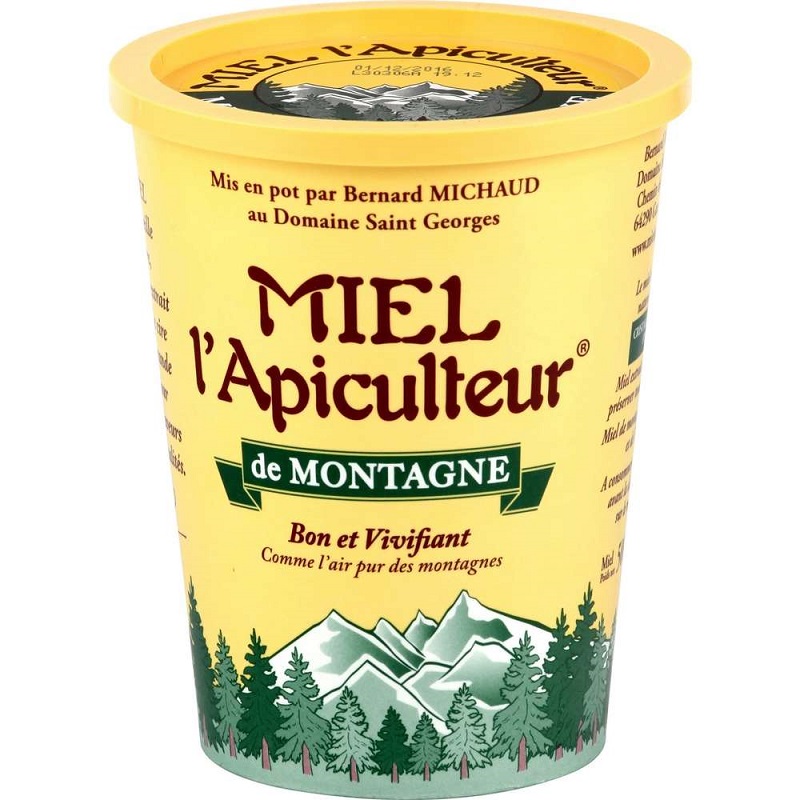 L\'APICULTEUR - MIEL DE MONTAGNE 500g