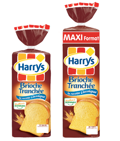 HARRYS - BRIOCHE TRANCHEE CLASSIQUE 485g ou 680g