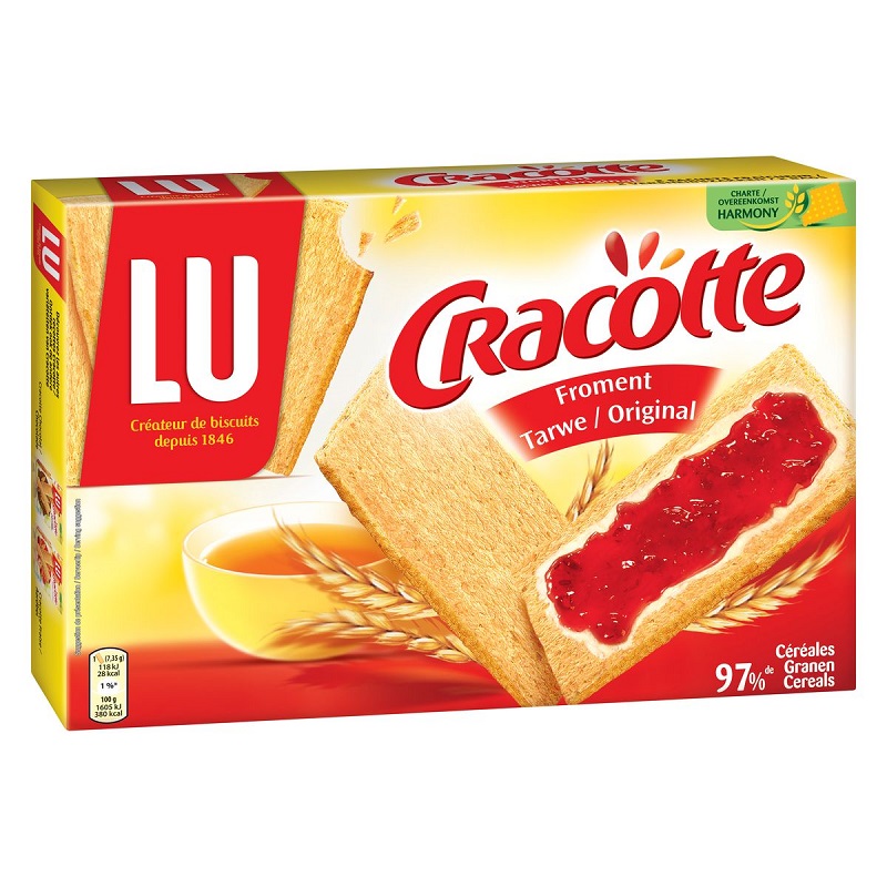 LU - BISCOTTES FROMENT CRACOTTE 250g ou 500g