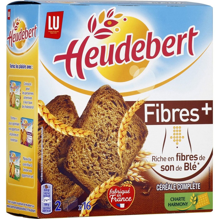 LU - BISCOTTES FIBRES + HEUDEBERT 280g