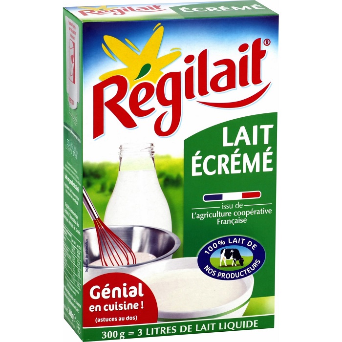 REGILAIT - LAIT EN POUDRE ECREME 300g