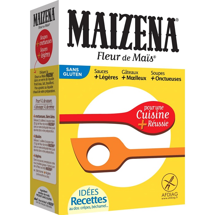 MAÏZENA - FLEUR DE MAÏS SANS GLUTEN 400g ou 700g