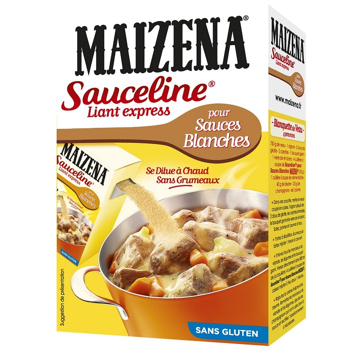 MAÏZENA - LIANT POUR SAUCE BLANCHE SAUCELINE 250g
