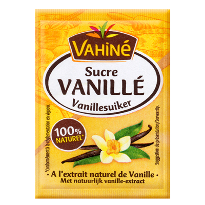VAHINE - SUCRE VANILLE EXTRAIT NATUREL DE VANILLE 10 x 7.5g