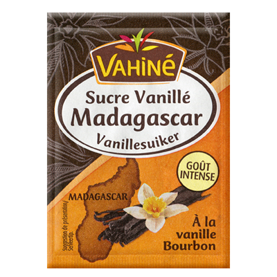 VAHINE - SUCRE VANILLE MADAGASCAR 5 x 7.5g