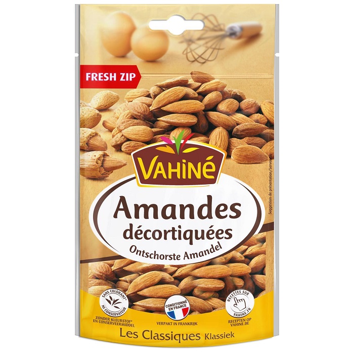 VAHINE - AMANDES DECORTIQUEES 125g