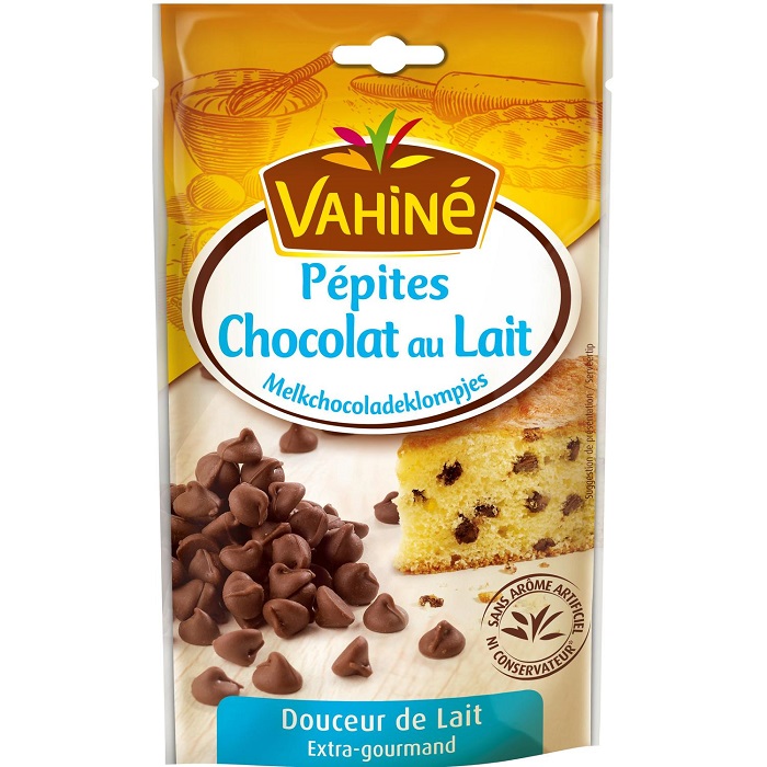 VAHINE - PEPITES CHOCOLAT AU LAIT 100g ou 200g