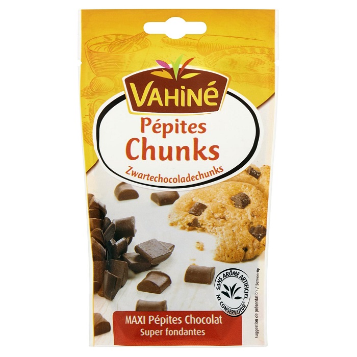 VAHINE - PEPITES CHOCOLAT NOIR MAXI CHUNKS 100g