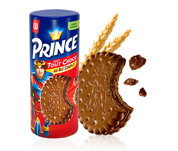 LU - GOÛTERS TOUT CHOCO BLE COMPLET FOURRES CHOCOLAT PRINCE 300g