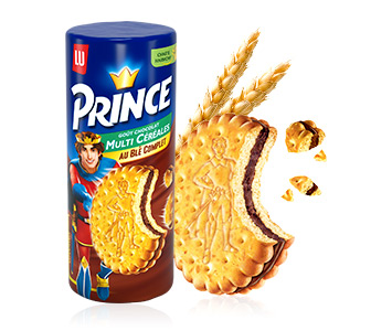 LU - GOÛTERS MULTI CEREALES AU BLE COMPLET FOURRES CHOCOLAT PRINCE 293g