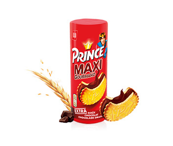 LU - GOÛTERS MAXI GOURMAND AU BLE COMPLET FOURRES CHOCOLAT PRINCE 250g ou 500g