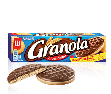 LU - BISCUITS SABLES NAPPES CHOCOLAT AU LAIT GRANOLA 200g, 400g ou 600g
