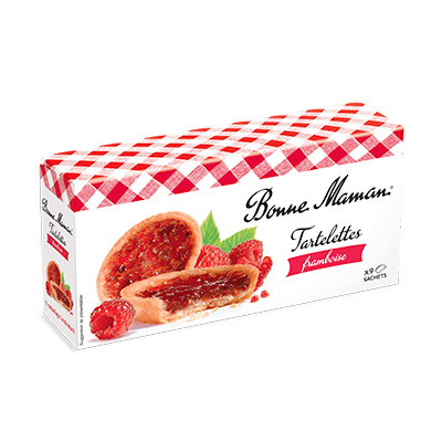 BONNE MAMAN - TARTELETTES FRAMBOISE 135g