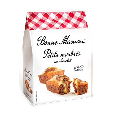 BONNE MAMAN - PETITS GÂTEAUX MARBRES CHOCOLAT ET BEURRE FRAIS 300g