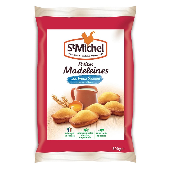 ST MICHEL - PETITES MADELEINES NATURES 500g