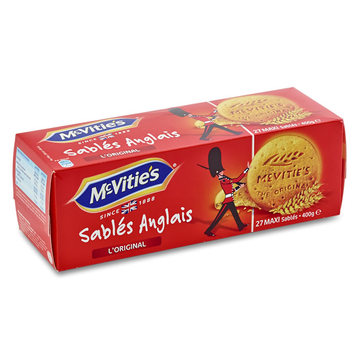 Mc VITIE\'S - BISCUITS SABLES ANGLAIS L\'ORIGINAL 400g