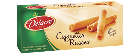 DELACRE - BISCUITS CIGARETTES RUSSES 200g