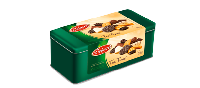 DELACRE - ASSORTIMENT BISCUITS TEA TIME 400g ou 1 kg