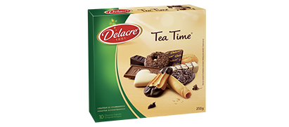 DELACRE - ASSORTIMENT BISCUITS TEA TIME 250g ou 500g