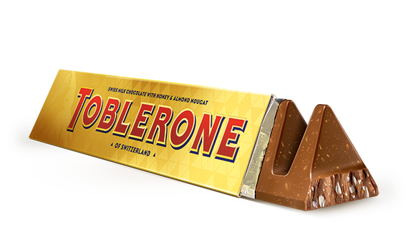 TOBLERONE - BARRES CHOCOLAT AU LAIT, NOUGAT, MIEL ET AMANDES 3 x 100g (300g)