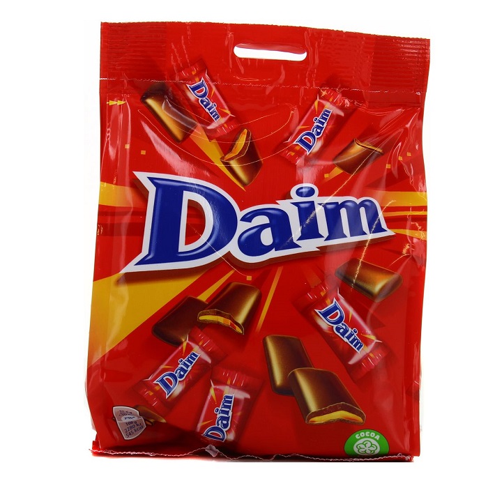 DAIM - BONBONS CHOCOLAT AU LAIT fourres CARAMEL 200g