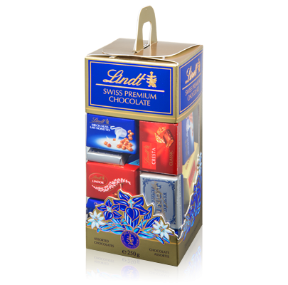 LINDT - ASSORTIMENT CHOCOLATS SUISSES 500g