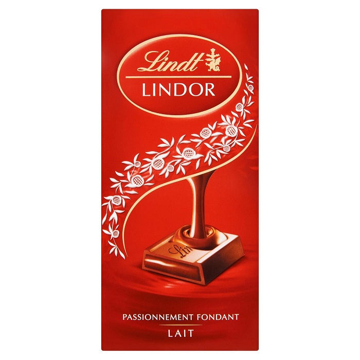 LINDT - CHOCOLAT AU LAIT FONDANT LINDOR 150g