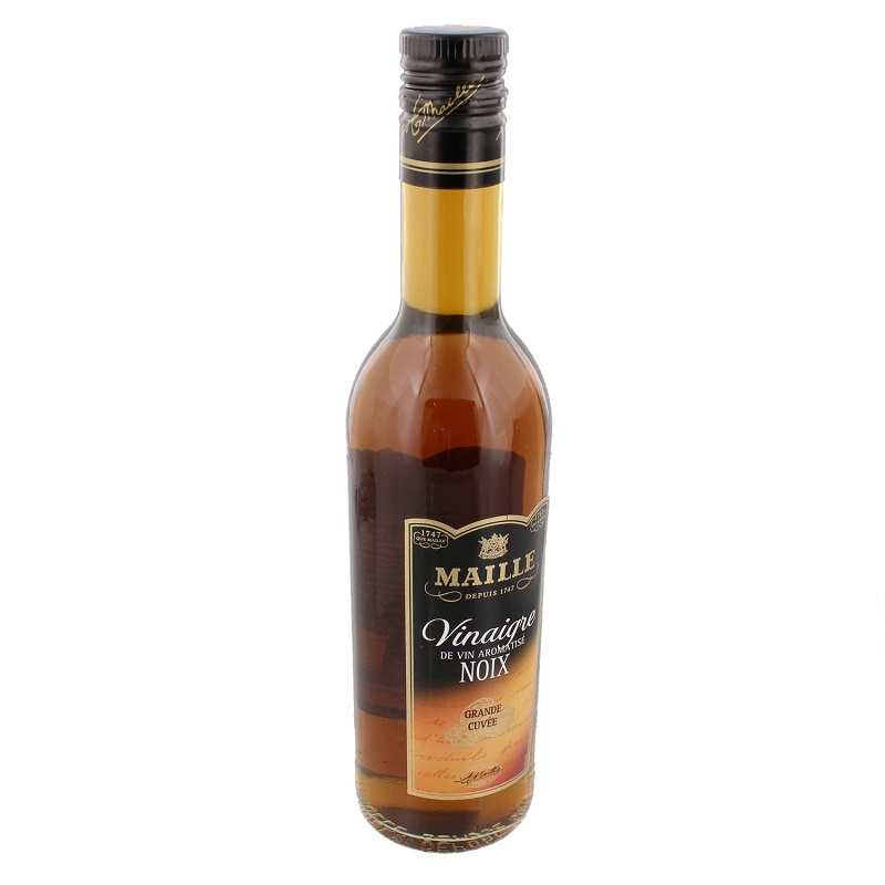 MAILLE - VINAIGRE DE VIN AROMATISE NOIX Bouteille de 50cl
