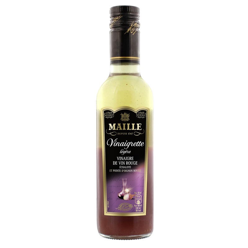 MAILLE - VINAIGRETTE VIN ROUGE ECHALOTE OIGNON Bouteille de 36cl