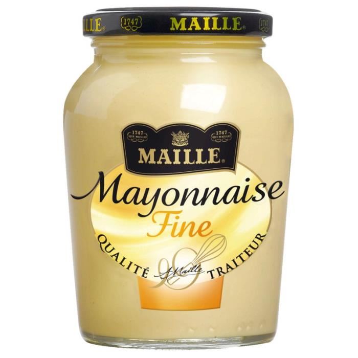 MAILLE - MAYONNAISE FINE QUALITE TRAITEUR Pot de 320g