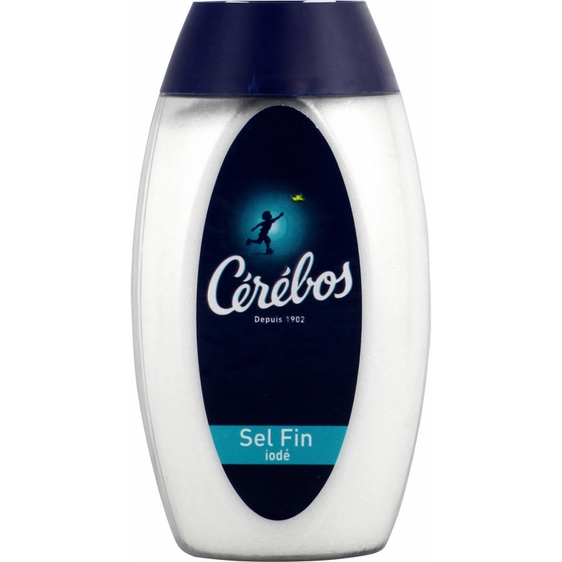 CEREBOS - SEL FIN IODE Boite de 250g