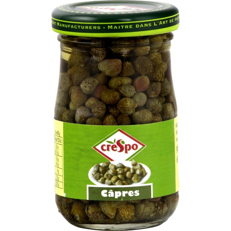 CRESPO - CÂPRES Pot de 60g net égoutté