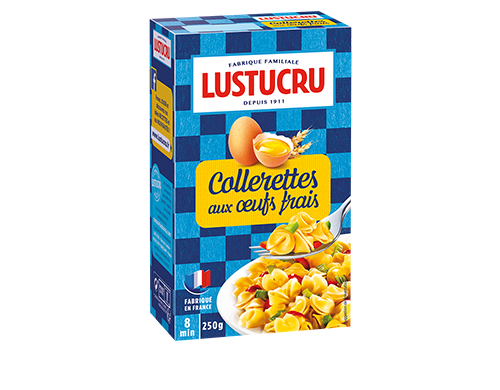 LUSTUCRU - COLLERETTES AUX OEUFS FRAIS Boite de 250g
