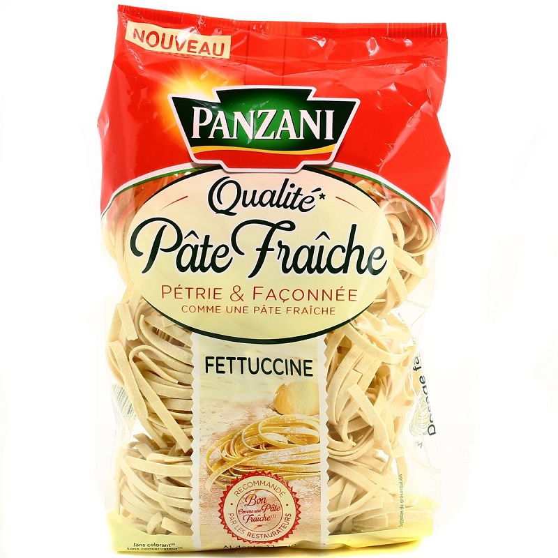 PANZANI - FETTUCCINE PATES FRAICHES Paquet de 400g - Pâtes, Riz et
