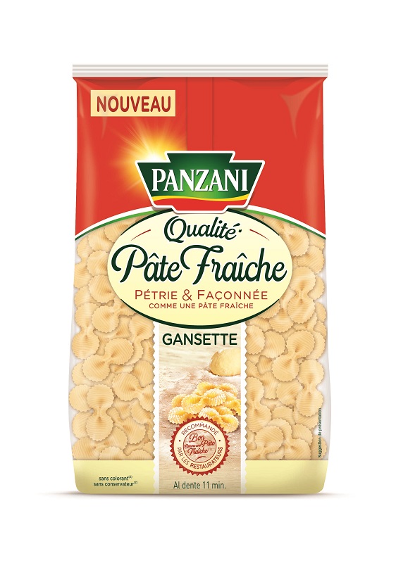 PANZANI - GANSETTE PATES FRAICHES Paquet de 400g - Pâtes, Riz et