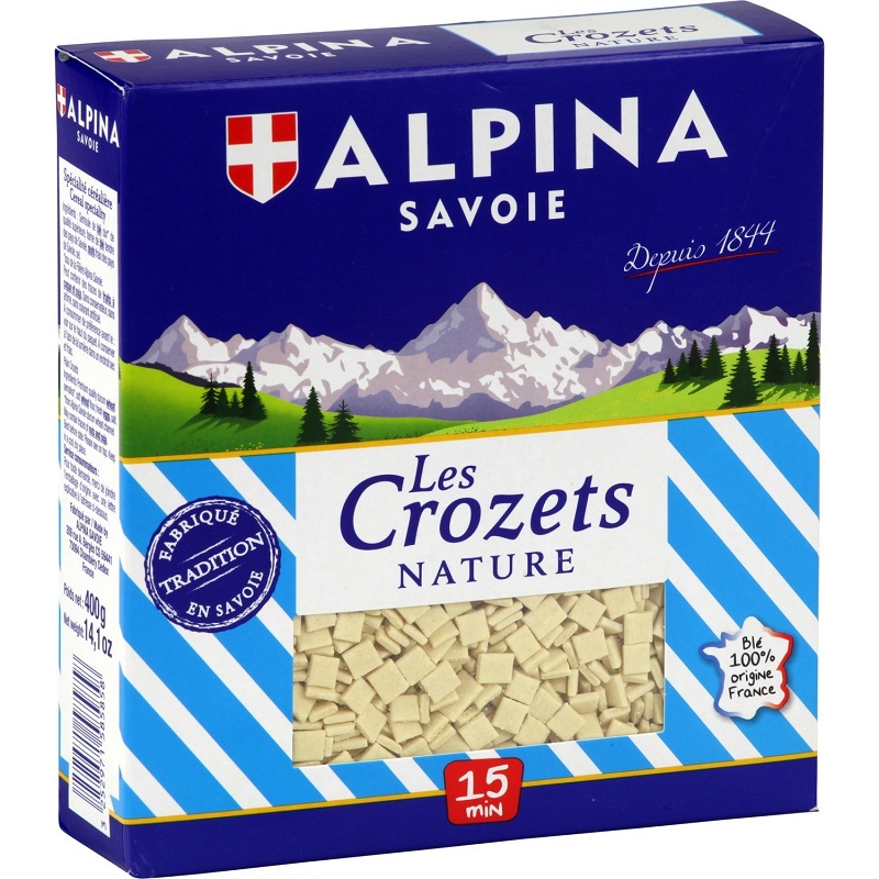 ALPINA SAVOIE - CROZETS NATURE Paquet de 400g ou 600g
