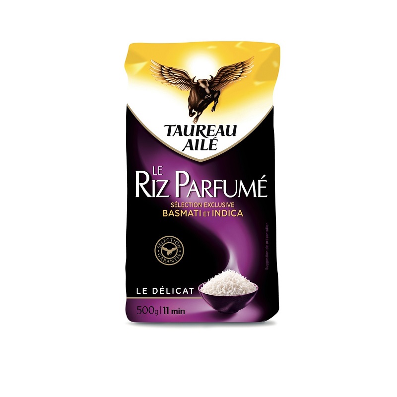 TAUREAU AILE - RIZ LONG GRAIN PARFUME Paquet de 500g ou 1kg