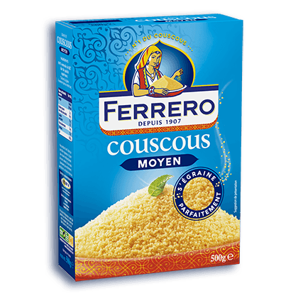 FERRERO - COUSCOUS GRAIN MOYEN Paquet de 500g ou 1kg